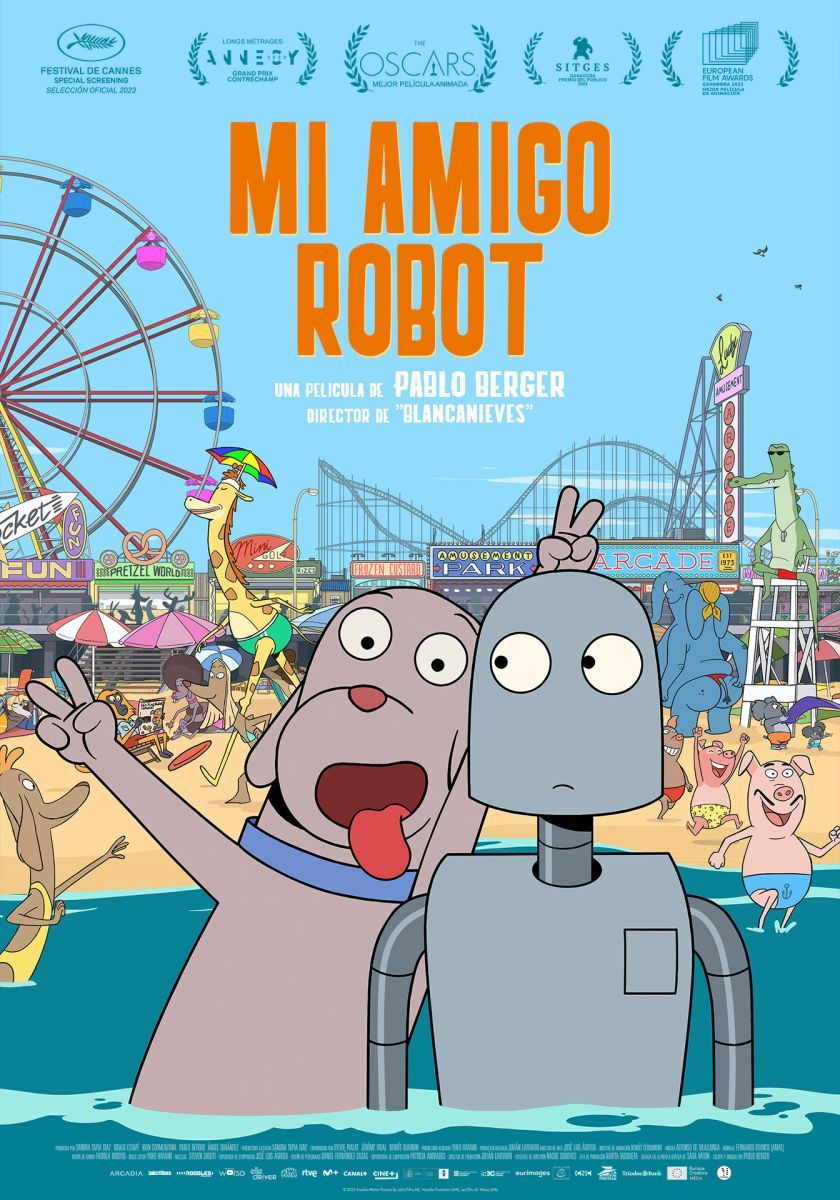 Crítica: «Mi amigo robot»: excepcional película animada sobre el amor y la amistad